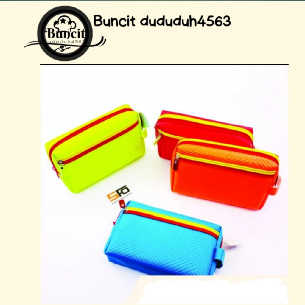 

tempat pensil polos jumbo premuim-merah