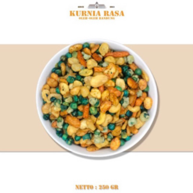 

Kacang Mix 250 gr / Kurniarasa