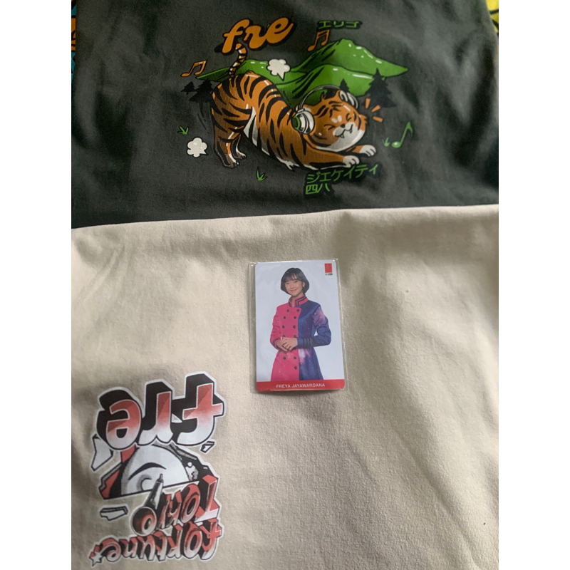 T SHIRT OVERSIVE FREYA X ERIGO(EMOJI DAN FORTUNE TOKYO)