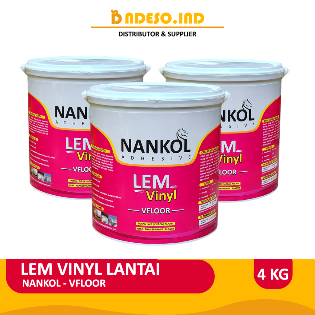 

Lem Vinyl Lantai Nankol VFLOOR - 4KG