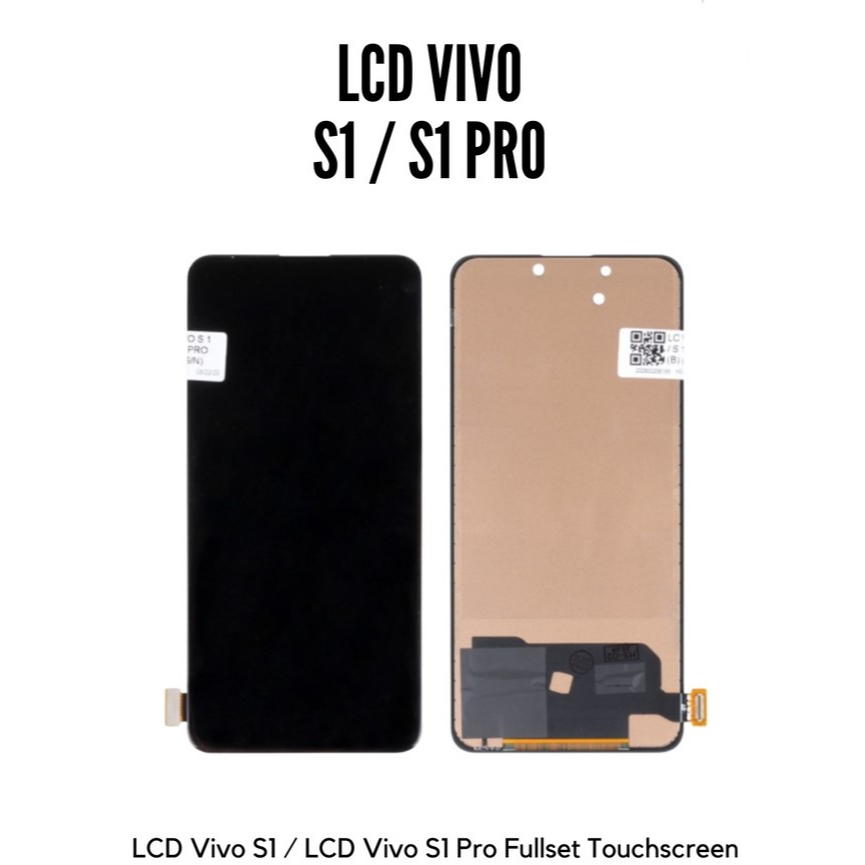 【ORIGINAL】 LCD TOUCH SCREEN VIVO S1 / VIVO S1 PRO / VIVO Y22 NEW LAYAR HP VIVO/ LCD VIVO/ LAYAR HAPE