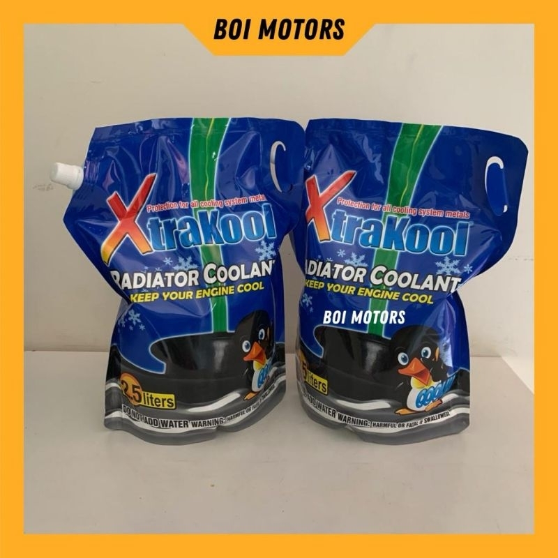 Xtrakool Radiator Coolant 2.5 Liter Warna (Hijau) / Radiator Coolant Mobil