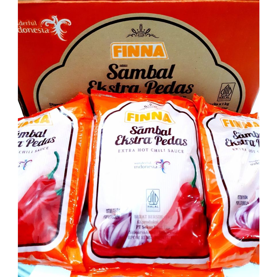 

FINNA SAMBAL EKSTRA PEDAS 1 KG