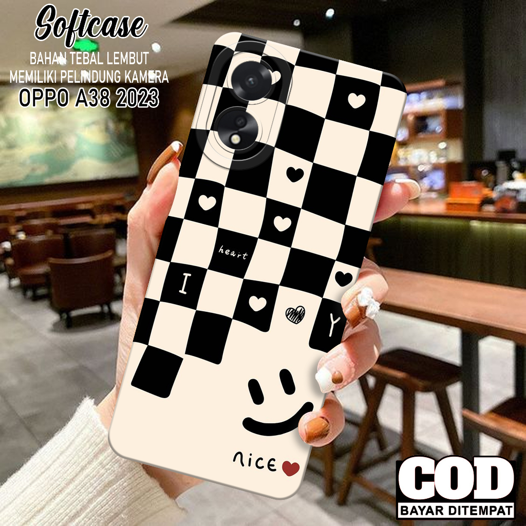 Case Hp Oppo  A38 2023 - Softcase Oppo  A38 2023 Terbaru - Casing Oppo  A38 2023 - Kesing Oppo  A38 
