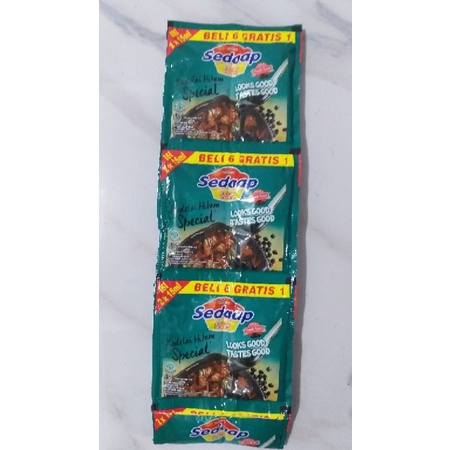 

1 Renceng Kecap Sedaap Kedelai Hitam Special Isi 12 Sachet x 33 ML