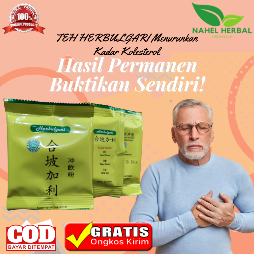Teh Herbulgari: Obat Herbal Berkualitas Tinggi Untuk Mengatasi Kolesterol Asam Urat Paling Ampuh - J