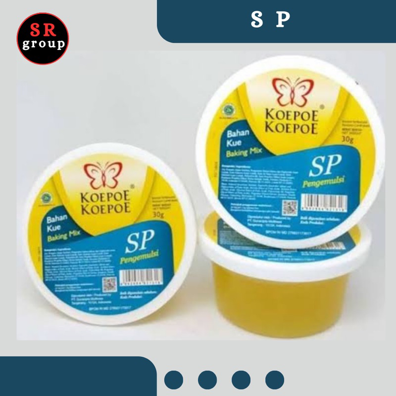 

SP KOEPO 70 gr /30 gr Kupu Cake Emulsifier