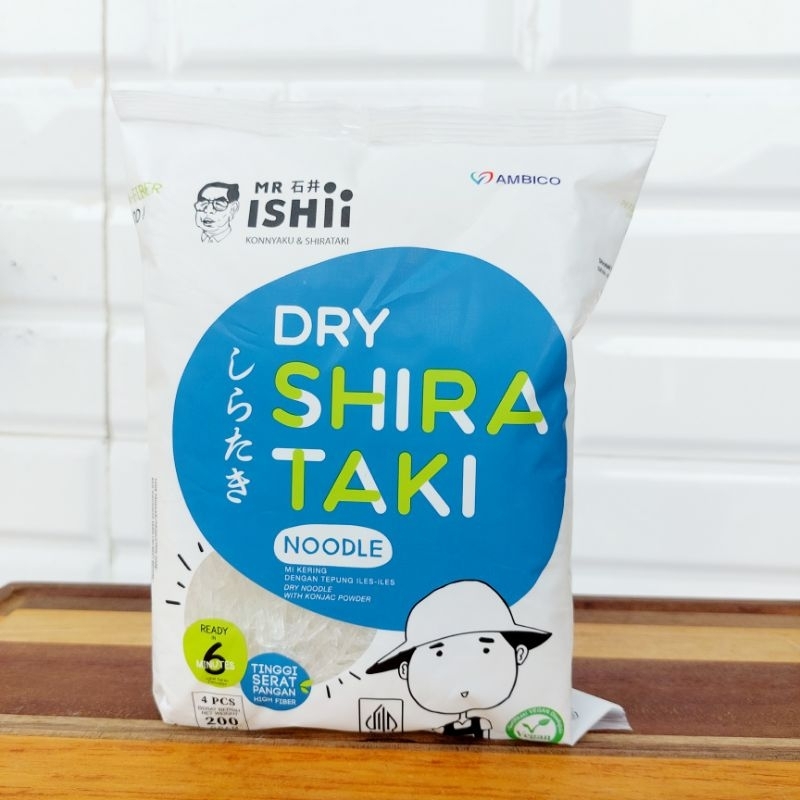 

MIE SHIRATAKI KERING 200 GRAM