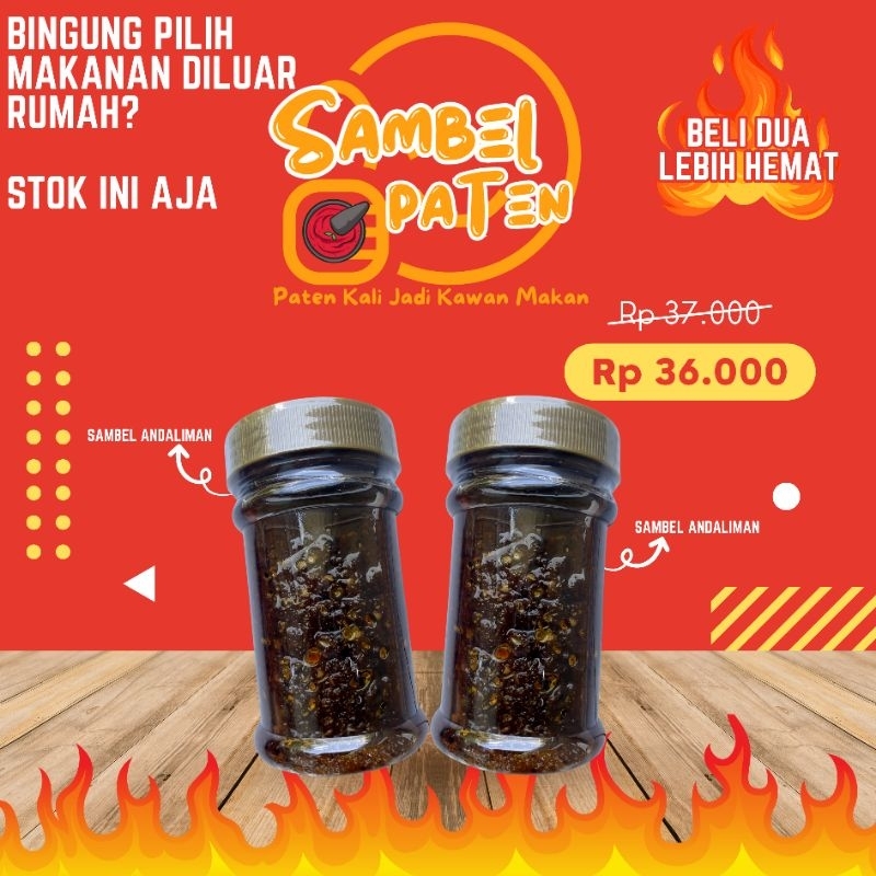 

Sambel Andaliman (PAKET DUO)