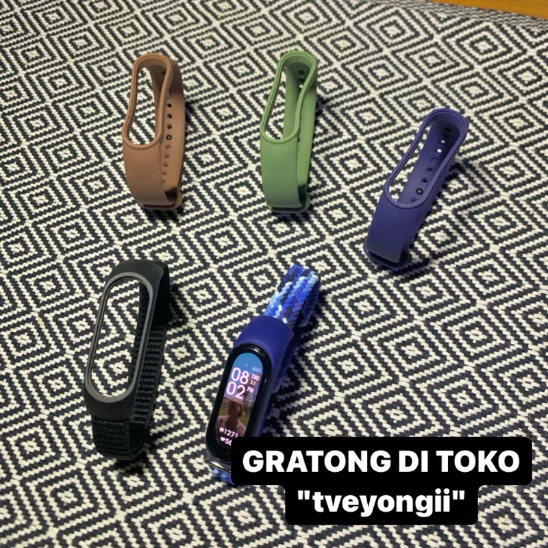 Strap Mi Band 5 dan 6 Preloved second mulus bekas