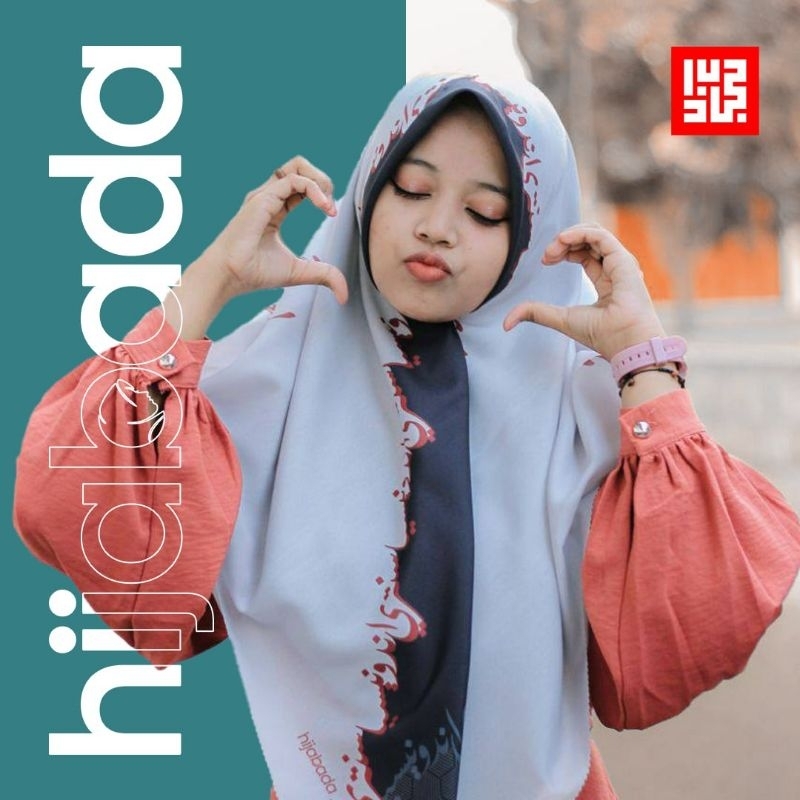 Hijabada Yalalwaton Jilbab Santri Hijab Segi Empat Voal Motif Arab Yalal Waton Jilbab Voal Segiempat