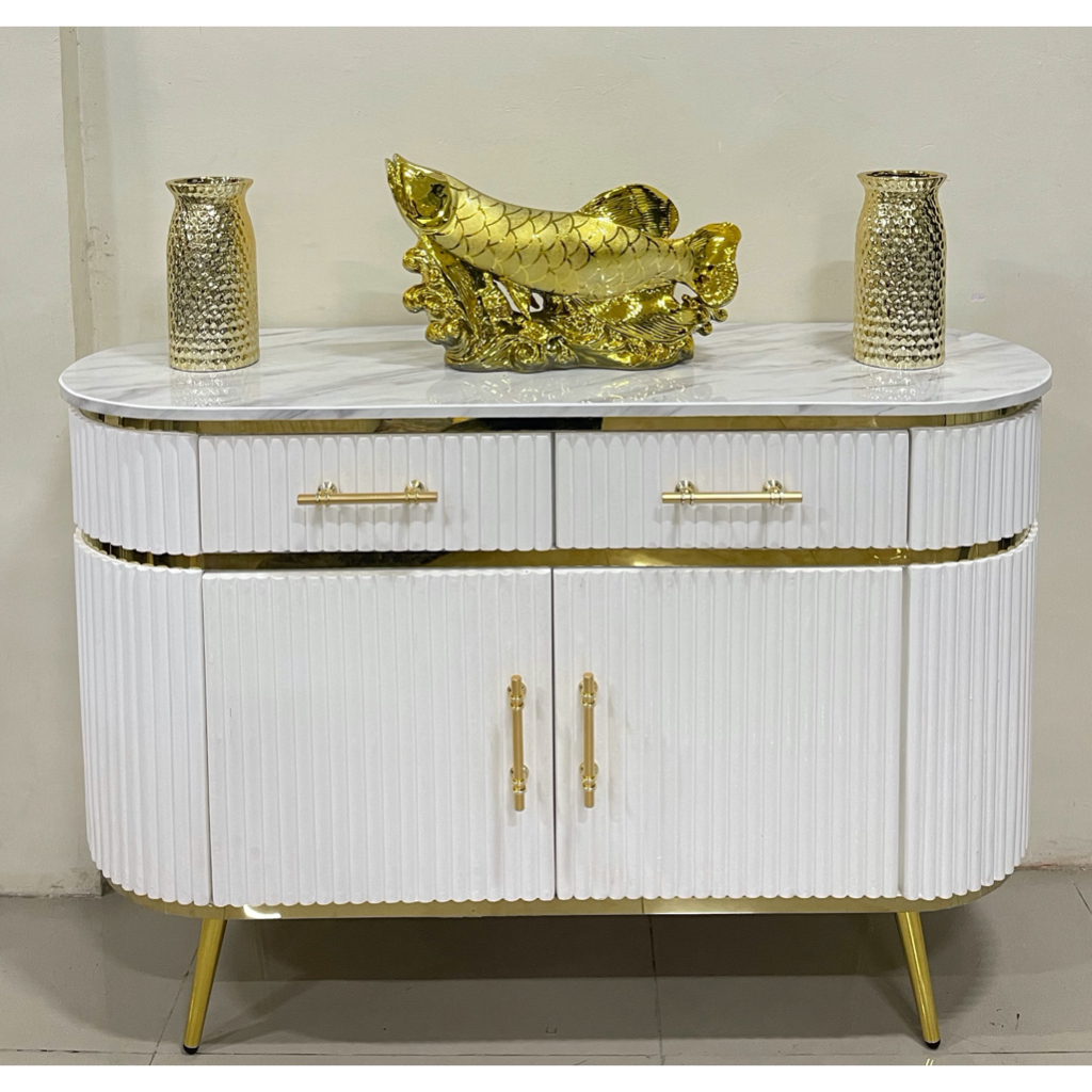 BUFFET LIRIS GOLD MINIMALIS 120 CM