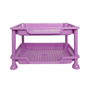 best sale rak segi empat plastik serbaguna 2 susun dan 3 susun tempat penyimpanan alat tulis obat