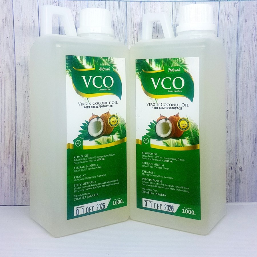 

VIRGIN COCONUT OIL [VCO] Netto 1000 ml
