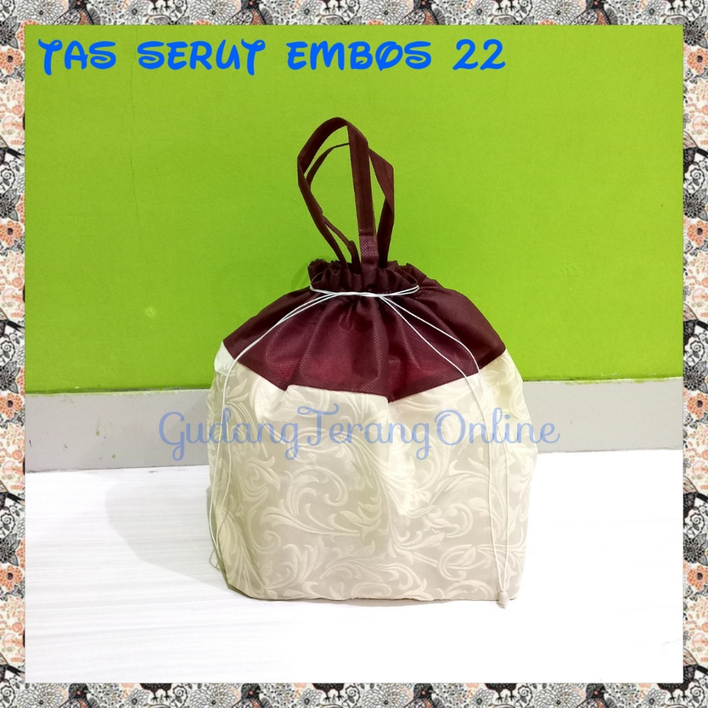 

Tas SERUT embos 22 tas kain tas spunbond/ tas hajatan / tas berkatan