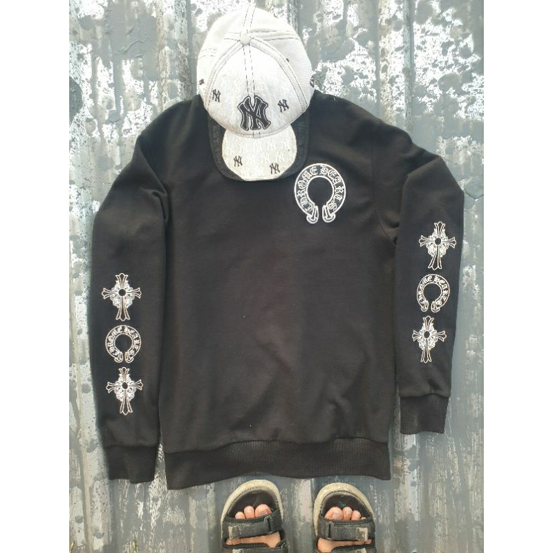 crewneck chrome hearts second murah