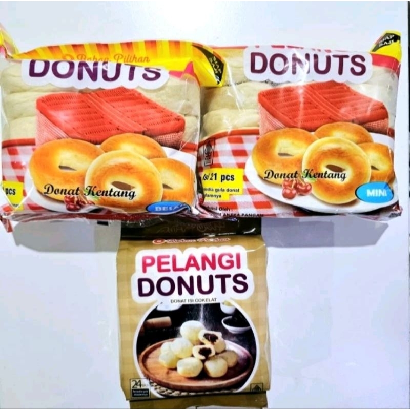 

PELANGI donut all variant [FROZEN]