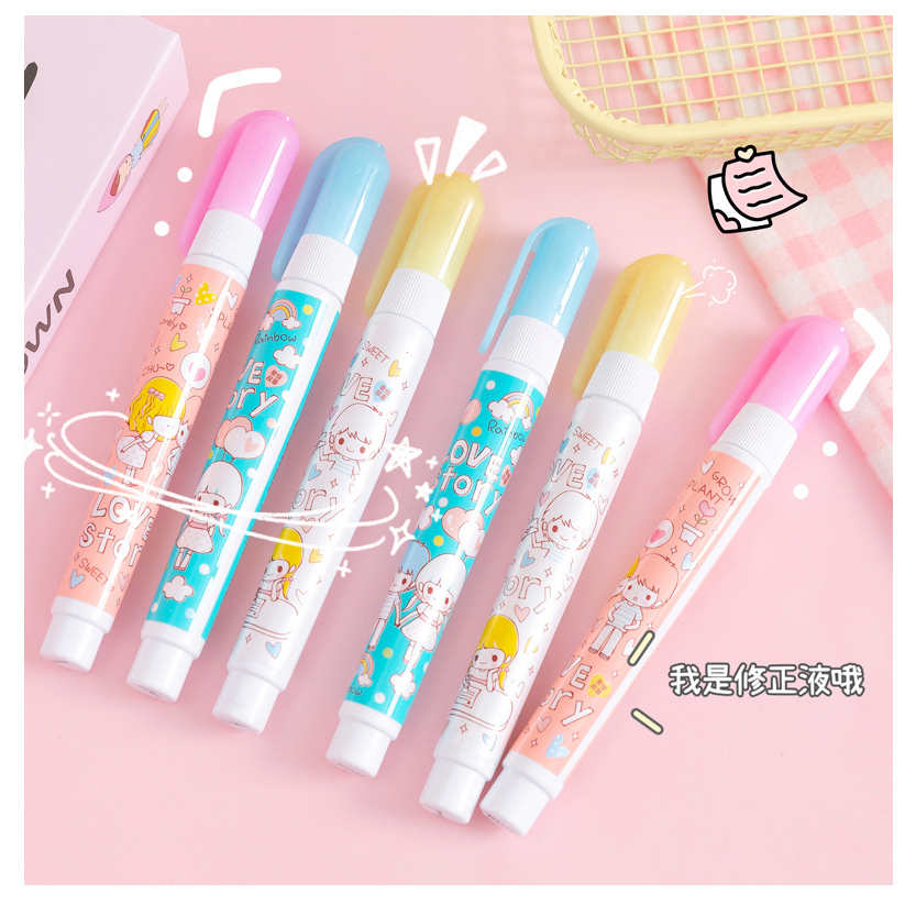 

Correction Fluid/Tipe X Cair Pen Karakter Lucu