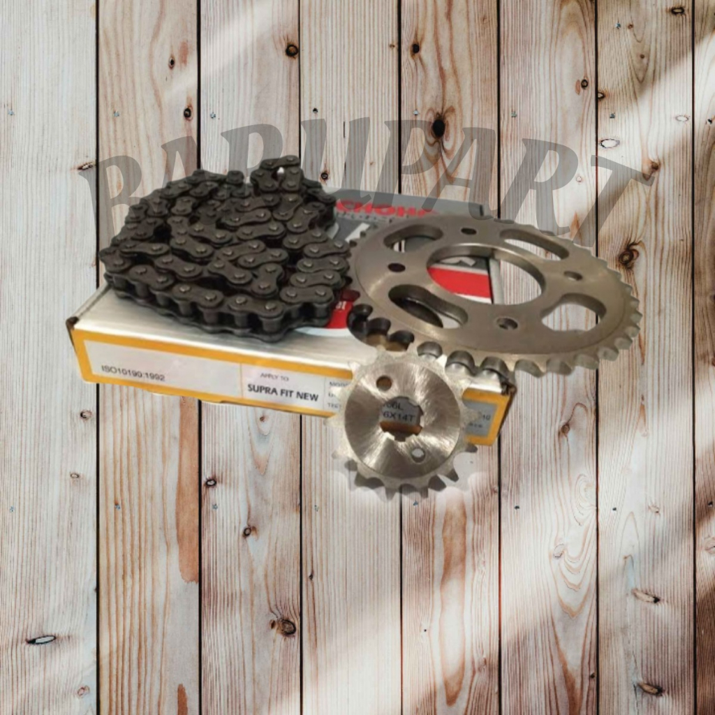 Gear set Gearset Girset Honda Supra Fit New Blade Revo absolute Kharisma Supra X 125 36 T 38 T 40 T 