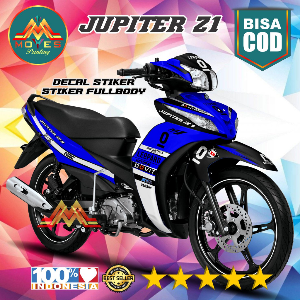 stiker jupiter z1 full body decal stiker motor jupiter z1 stiker variasi jupiter z1 decal motor yama