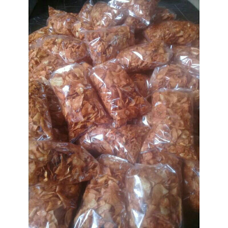 KRIPSET UMMI 1 kg Keripik Singkong Super Pedas Sukabumi