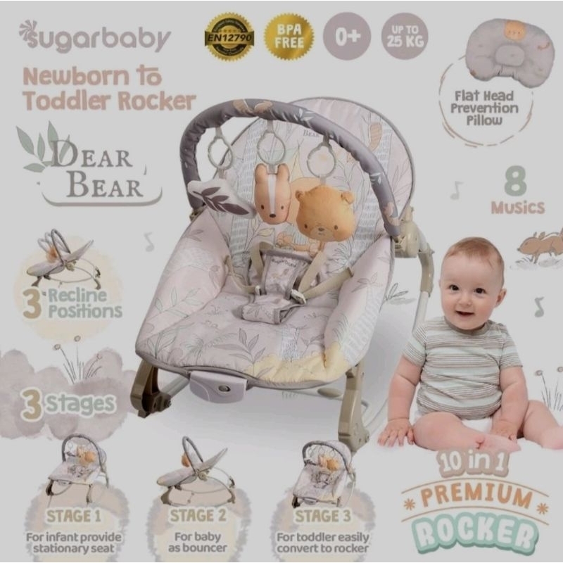 Bouncer Rocker Sugarbaby Preloved Second