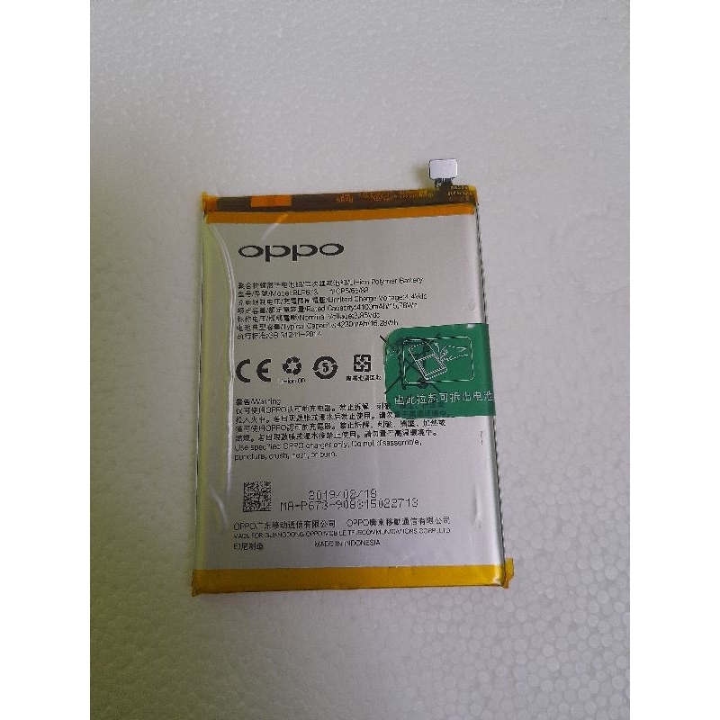 BATERAI BATRE BATU BATTERY BATERAY OPPO A3S/A5S NORMAL ORIGINAL  COPOTAN