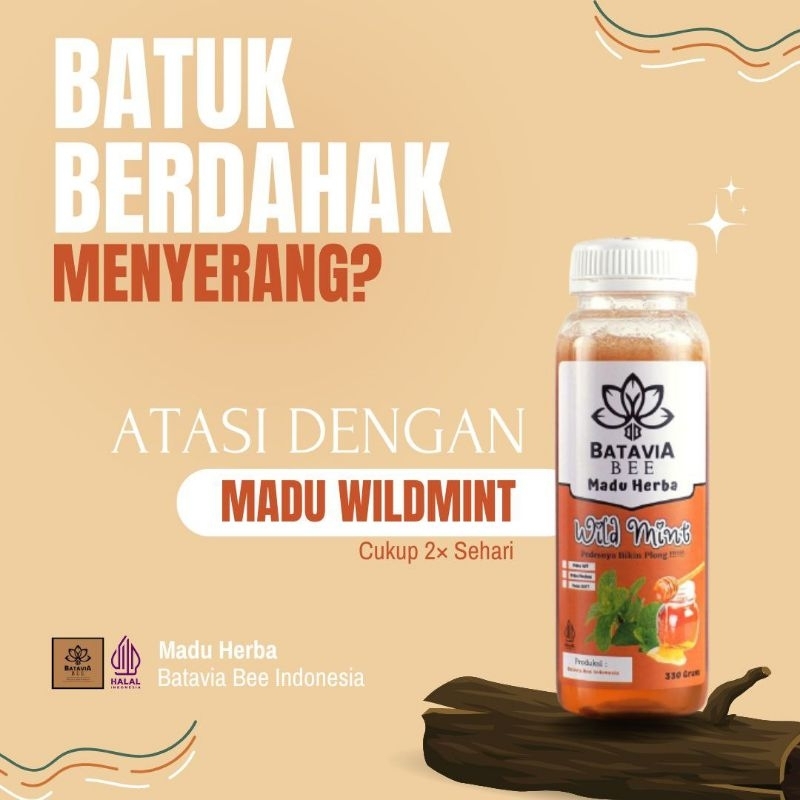 

MADU WILD MINT BATAVIA BEE