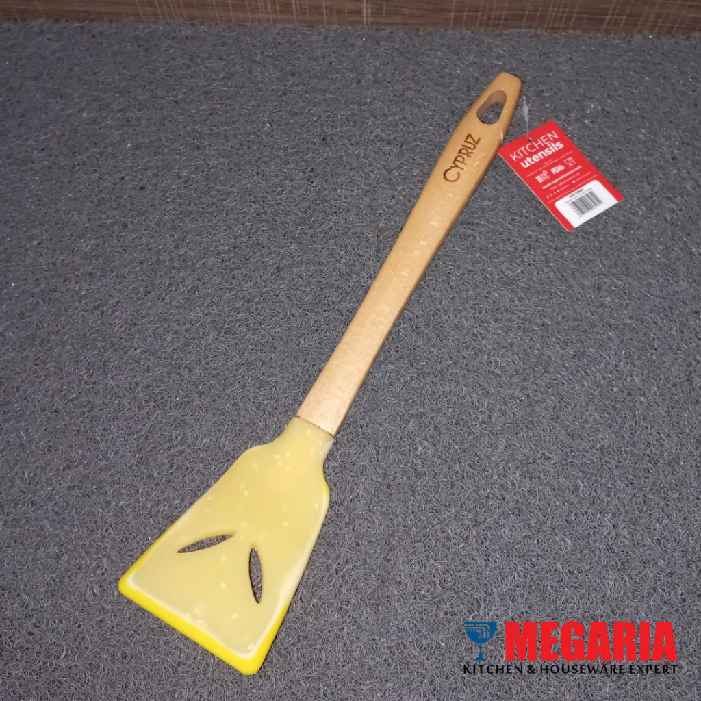 Turner Lubang CYPRUS Lemon AM-0980/Spatula Silicon