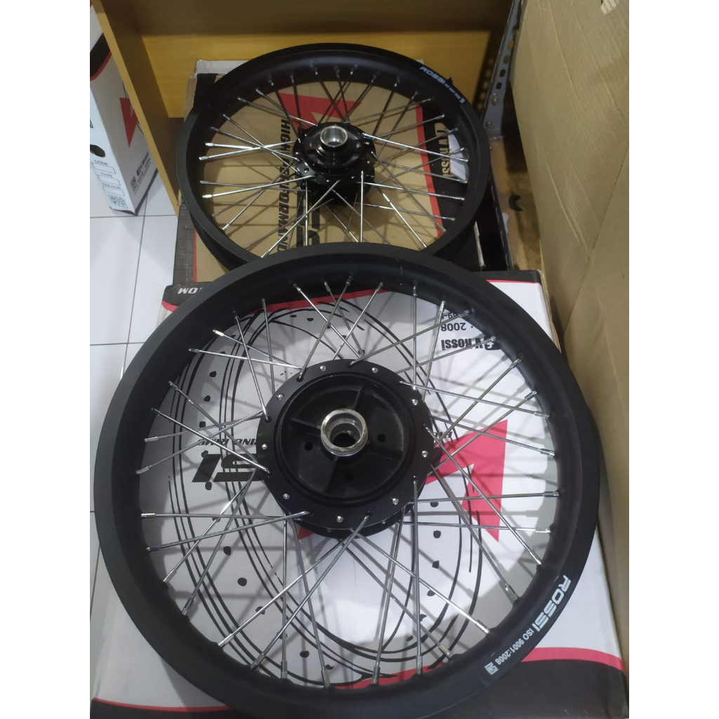 Paketan Rx King tromol variasi Velg tapak lebar 250/300 ring 18