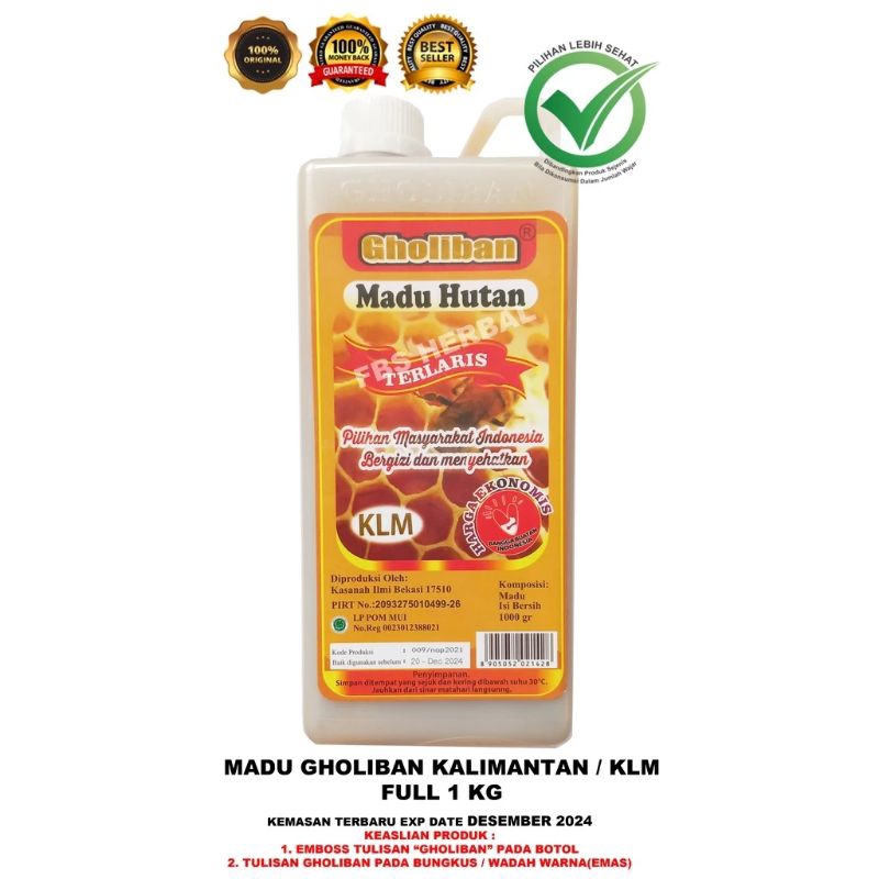 

MADU GHOLIBAN 1 KG - HUTAN KALIMANTAN