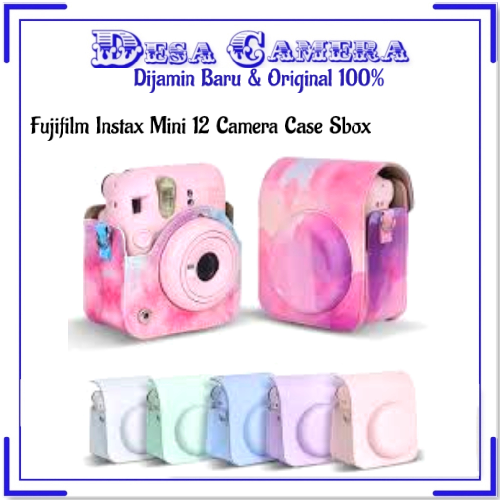 8wertilan - fujifilm instax mini 12 hard camera case sbox - tas kamera instax