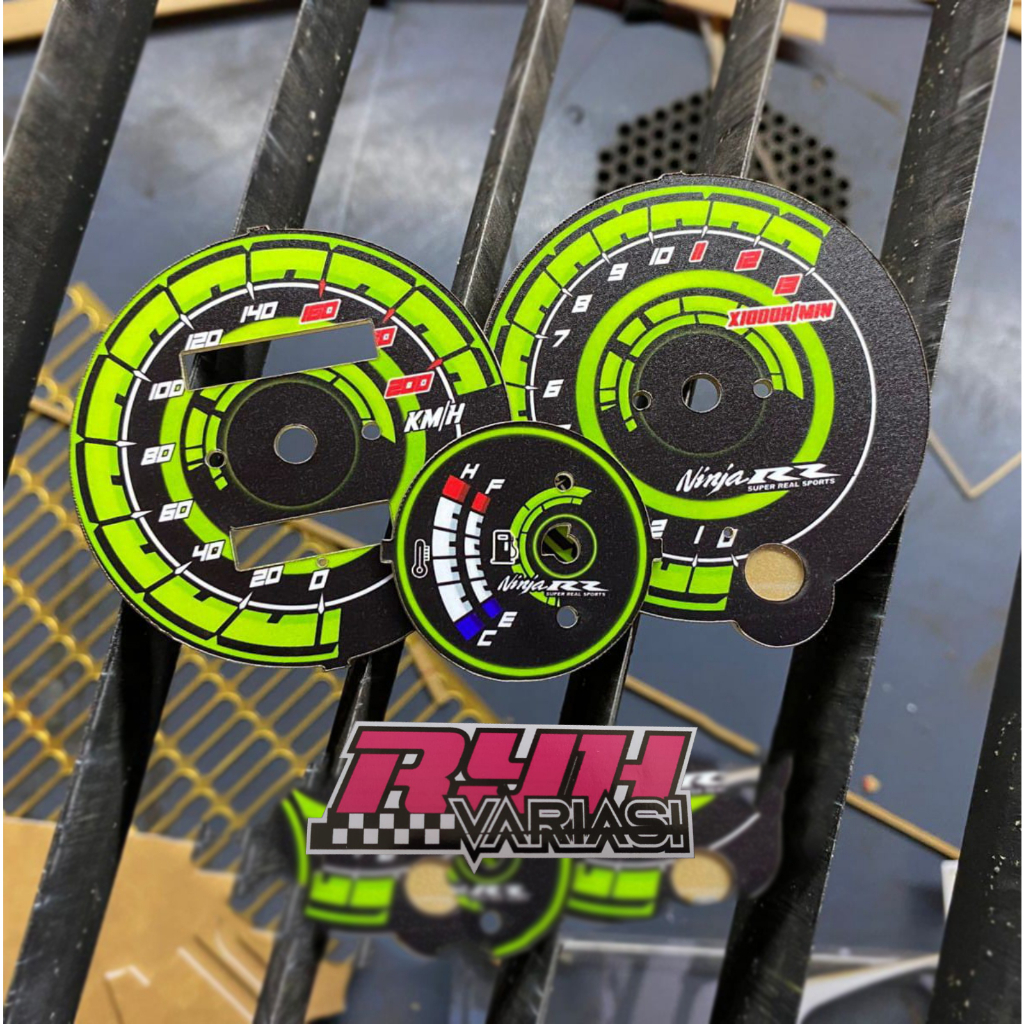 panel papan speedometer ninja rr old