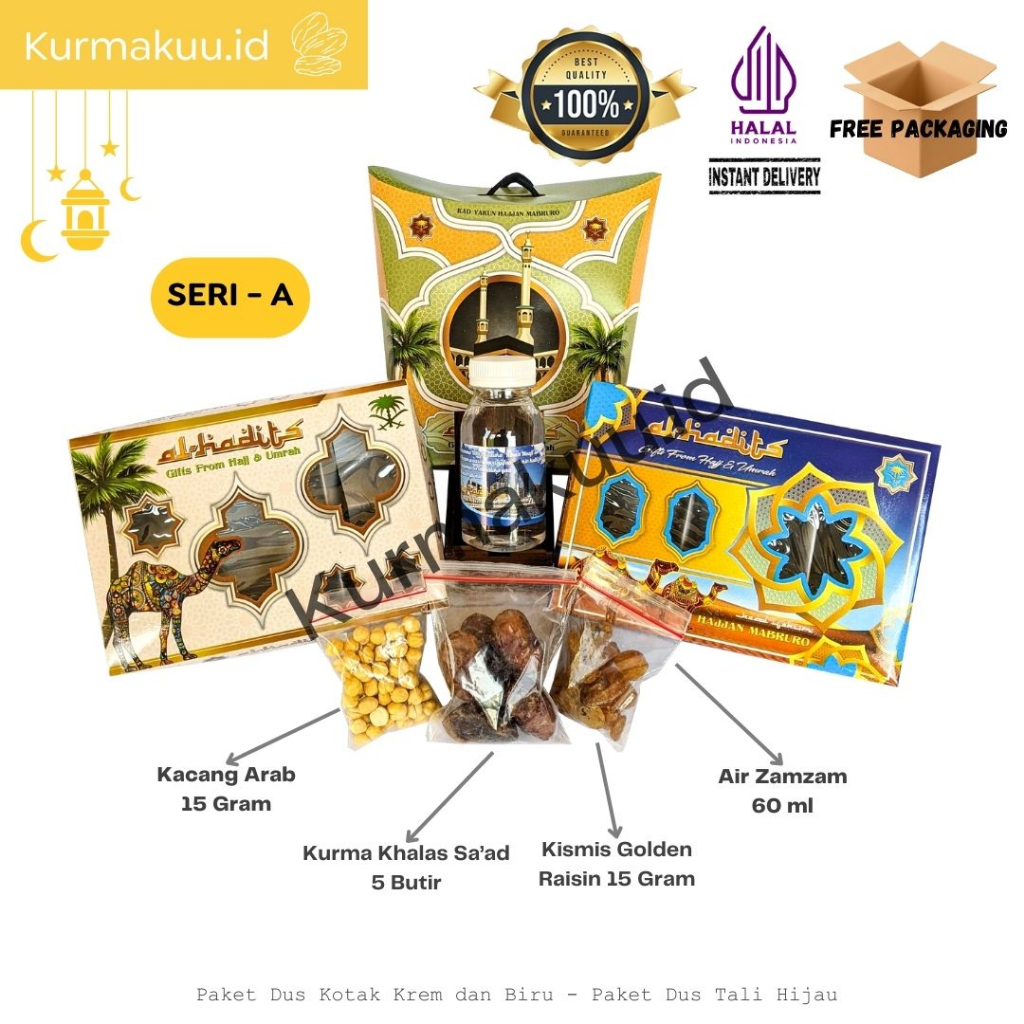 

Paket Oleh Oleh Haji dan Umroh Murah Grosir (Seri-A) Air ZamZam Original