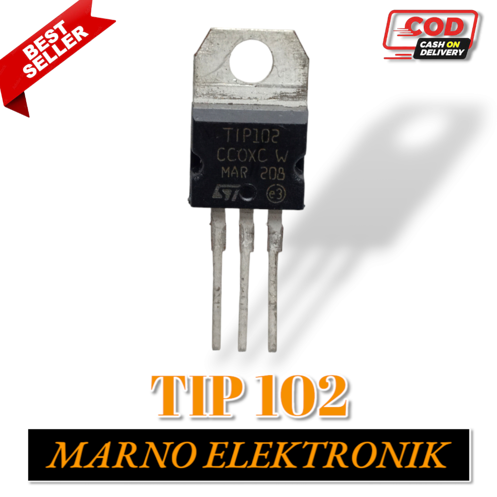 TRANSISTOR TR TIP102 TIP 102 TIP-102 ASLI ORIGINAL ORI