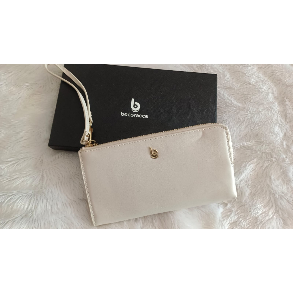 DOMPET BOCOROCCO CLUTCH KULIT POLOS