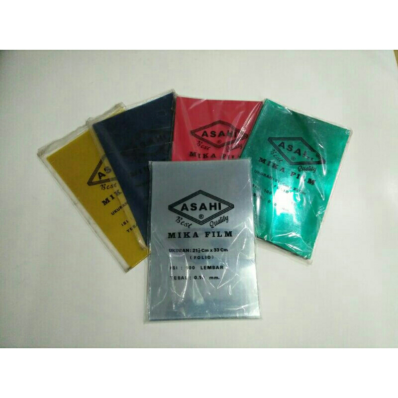 

Plastik Mika Film 0,10 ASAHI Folio Transparan