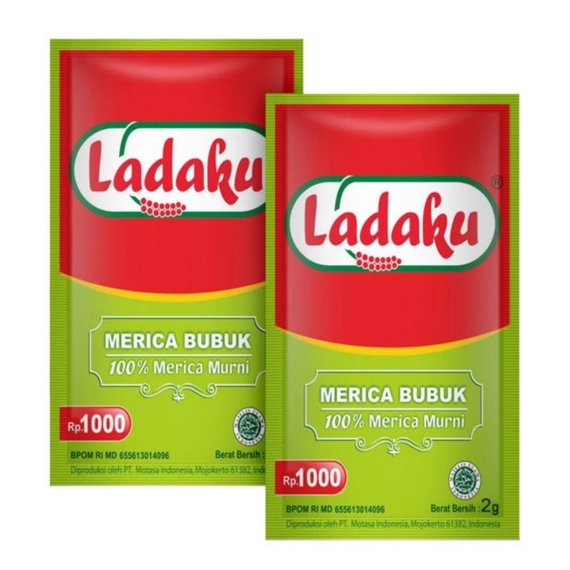 

LADAKU MERICA BUBUK 1 RENCENG 12 SACHET