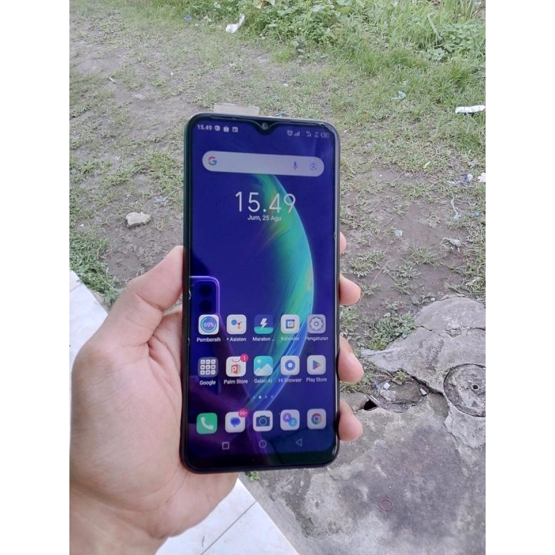 Infinix Hot 10S NFC 4/128 Second Mulus Fullset