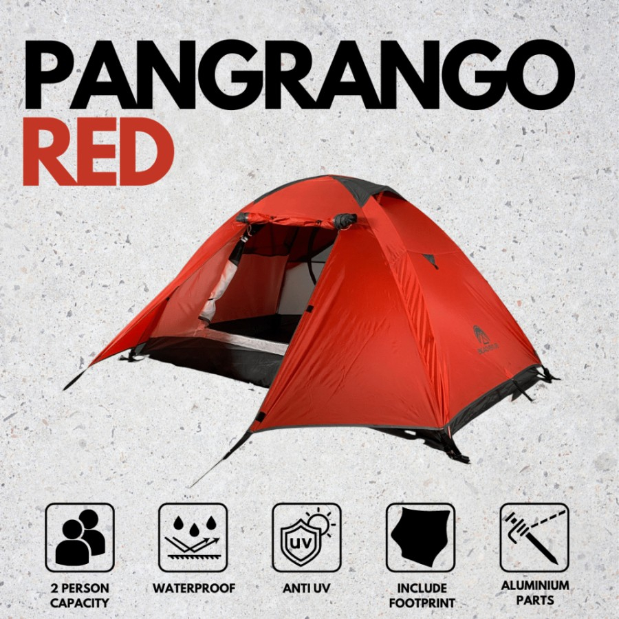 Tenda Camping Big Adventure Pangrango 2 Person Tent Dome Premium