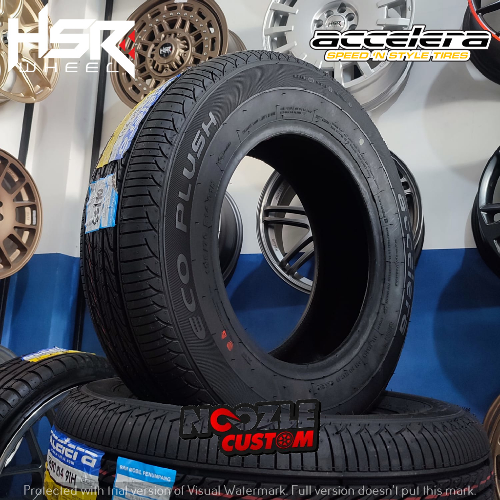 Ban Ring 13 Standar Mobil Sedan Tubeless ACCELERA ECO PLUSH 165 80 R13 Murah Awet Berkualitas Daerah