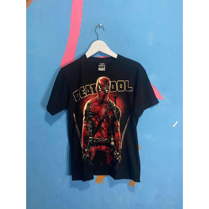 Kaos Deadpool Bootleg Preloved Second