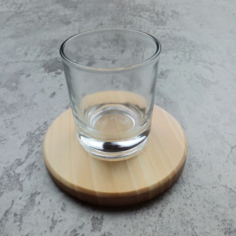 Gelas sloki soju / gelas lilin / gelas kaca mini