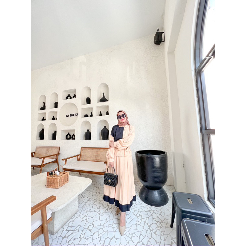 SusanHuda - Luna Set 2.0 | Set Rok Katun Muslim Chic