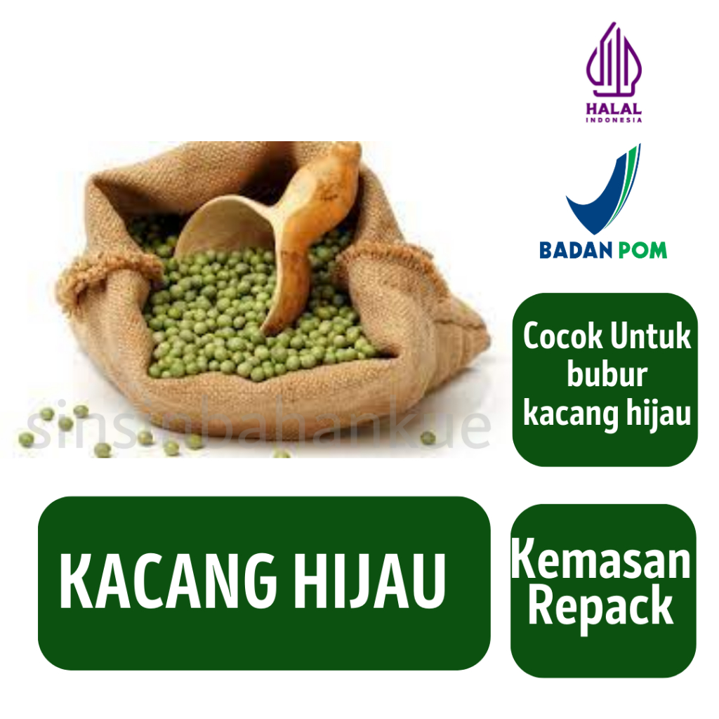 

Kacang Hijau Bubur Kemasan Repack