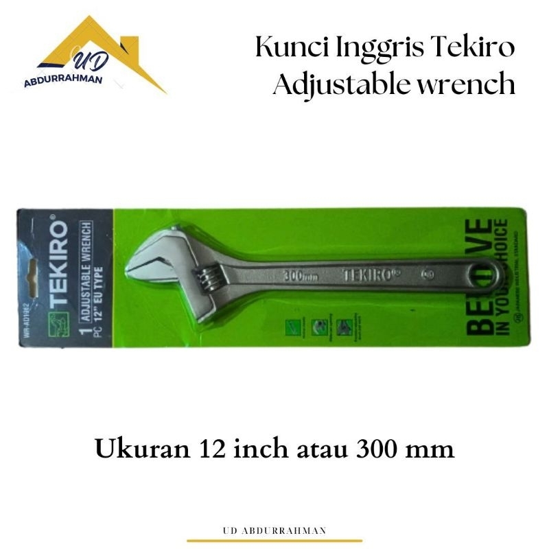 Kunci Inggris Tekiro 12 inch / 300 mm