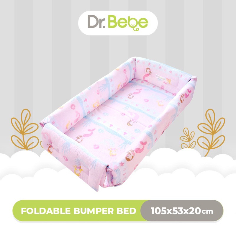 Bed baby (foldable bumper bed) merk Dr.Bebe Preloved