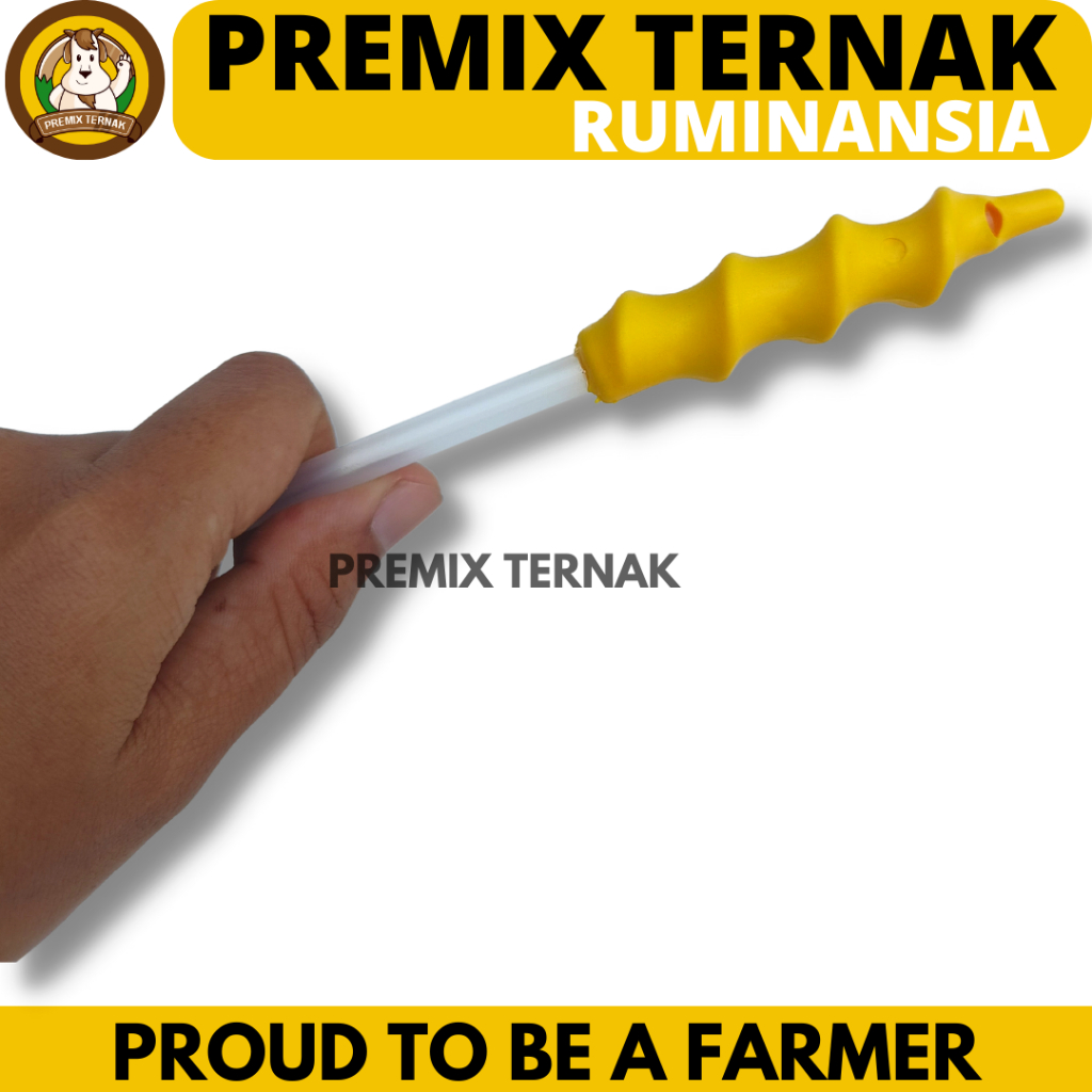 KATETER BABI SPIRAL - Alat IB Babi - Alat Inseminasi Buatan Babi - Catheter Pig Spiral Insemination