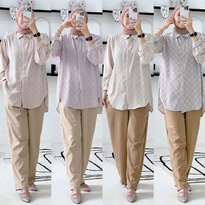 GAGIL SADIYA SET GANIS WANITA SETELAN BESTSELLER BY GAGIL FASHION BY OVA