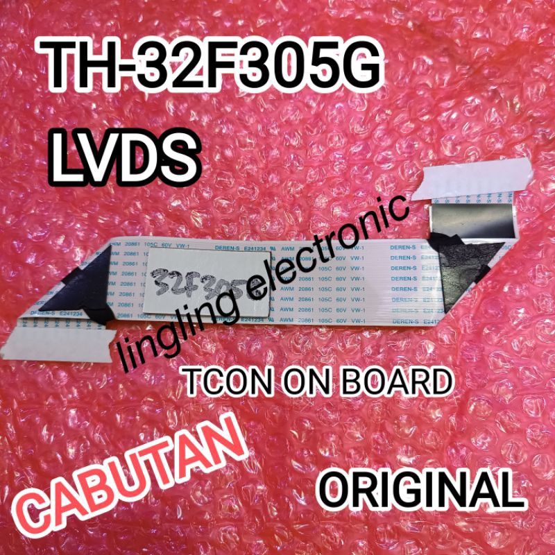 KABEL LVDS TV PANASONIC TH-32F305G ORIGINAL BEKAS